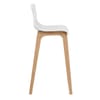 Bondi Oak & White Bar Stool