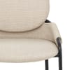 Levante Bar Stool Beige Fabric