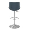 Versailles Real Leather Stool Navy Blue