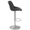 Versailles Real Leather Stool Black