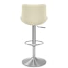 Versailles Real Leather Stool Cream