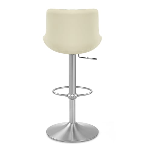 Versailles Real Leather Stool Cream