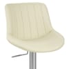 Versailles Real Leather Stool Cream