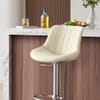 Versailles Real Leather Stool Cream