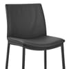 Addison Real Leather Stool Black