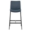 Addison Real Leather Stool Blue