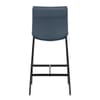 Addison Real Leather Stool Blue