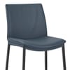 Addison Real Leather Stool Blue