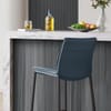 Addison Real Leather Stool Blue