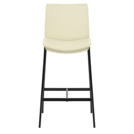 Addison Real Leather Stool Cream