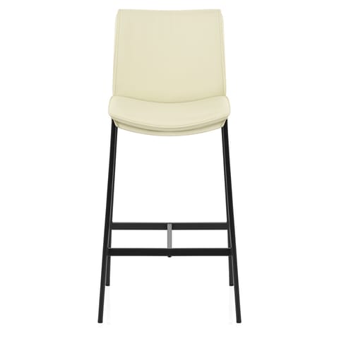 Addison Real Leather Stool Cream