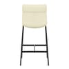 Addison Real Leather Stool Cream