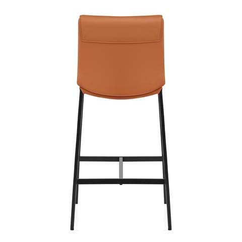Addison Real Leather Stool Tan