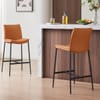 Addison Real Leather Stool Tan