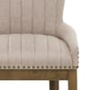 Chiltern Oak Bar Stool Tweed Fabric