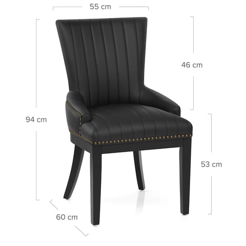 Chiltern Wooden Dining Chair Black