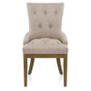 Knightsbridge Oak Chair Tweed Fabric