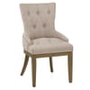 Knightsbridge Oak Chair Tweed Fabric