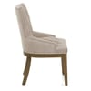Knightsbridge Oak Chair Tweed Fabric