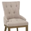 Knightsbridge Oak Chair Tweed Fabric