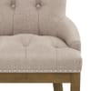 Knightsbridge Oak Chair Tweed Fabric