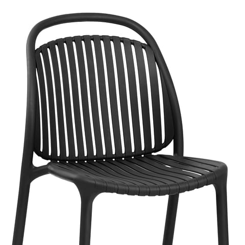 Arlo Stackable Chair Black