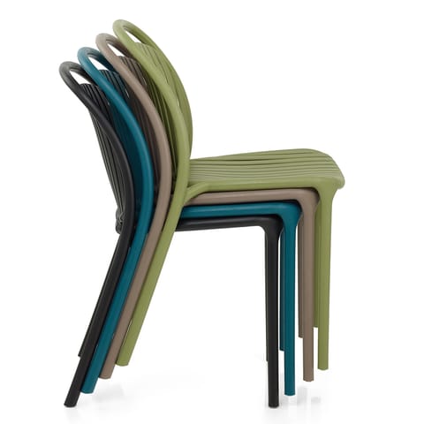 Arlo Stackable Chair Black