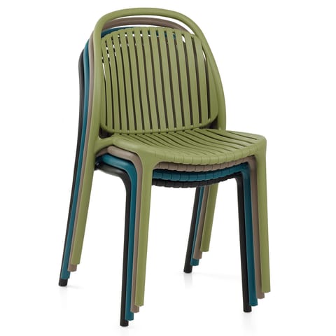 Arlo Stackable Chair Green