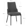 Juno Dining Chair Charcoal