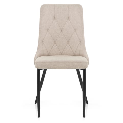 Phoebe Dining Chair Beige Fabric