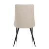 Phoebe Dining Chair Beige Fabric
