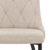 Phoebe Dining Chair Beige Fabric