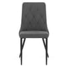 Phoebe Dining Chair Charcoal Fabric