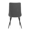 Phoebe Dining Chair Charcoal Fabric