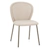Isabella Dining Chair Beige Fabric