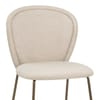 Isabella Dining Chair Beige Fabric