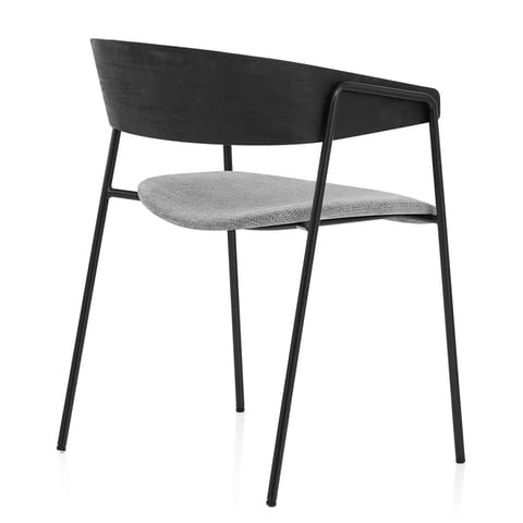 Lauren Dining Chair Grey Fabric