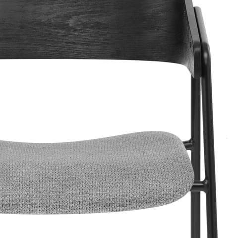 Lauren Dining Chair Grey Fabric