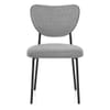 Tosca Dining Chair Grey Fabric
