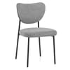 Tosca Dining Chair Grey Fabric
