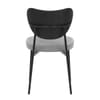 Tosca Dining Chair Grey Fabric