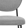 Tosca Dining Chair Grey Fabric