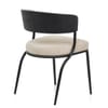 Alexa Dining Chair Beige Fabric