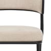 Alexa Dining Chair Beige Fabric