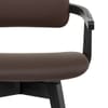 Electra Real Leather Stool Brown