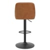 Melbourne Real Leather Stool Antique Brown