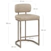 Verve Bar Stool Beige