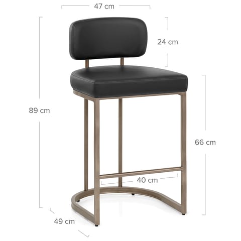 Verve Bar Stool Black