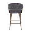 Lusso Bar Stool Black Velvet