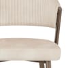 Lusso Bar Stool Cream Velvet